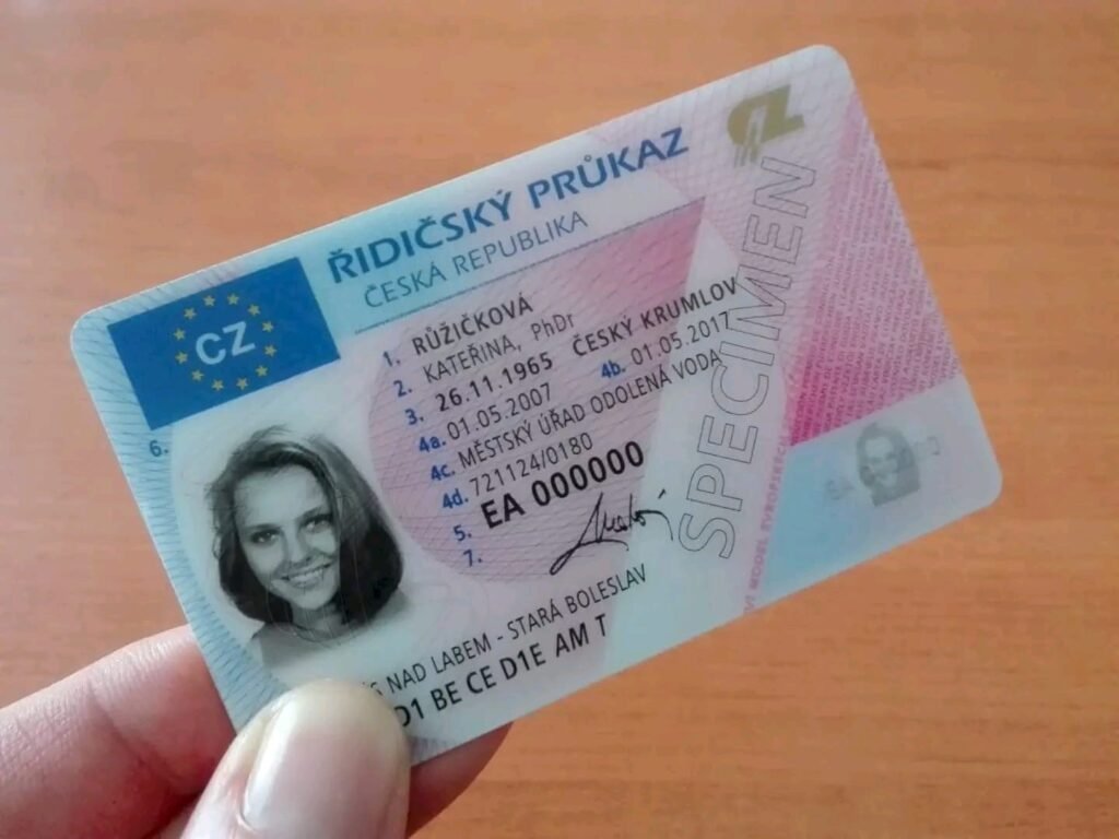 Kupte si originální řidičský průkaz v ČR
